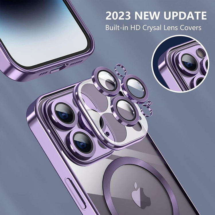 کاور گوف مدل Electroplating مناسب برای گوشی موبایل اپل iPhone 14 Pro Max