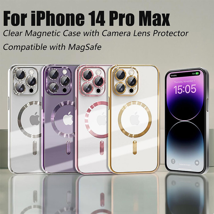 کاور گوف مدل Electroplating مناسب برای گوشی موبایل اپل iPhone 14 Pro Max