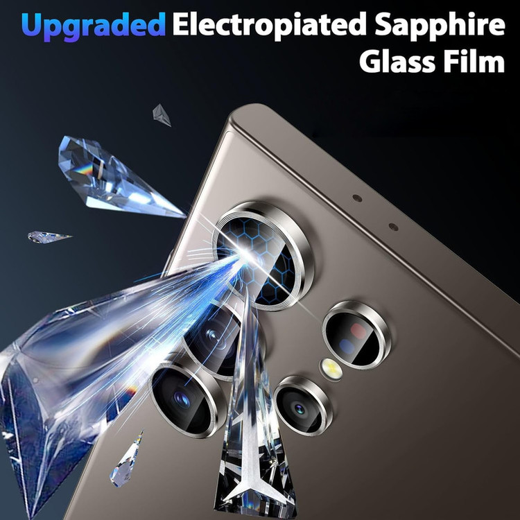 محافظ لنز دوربین گوف مدل رینگی مناسب برای گوشی موبایل سامسونگ Galaxy S23 Ultra