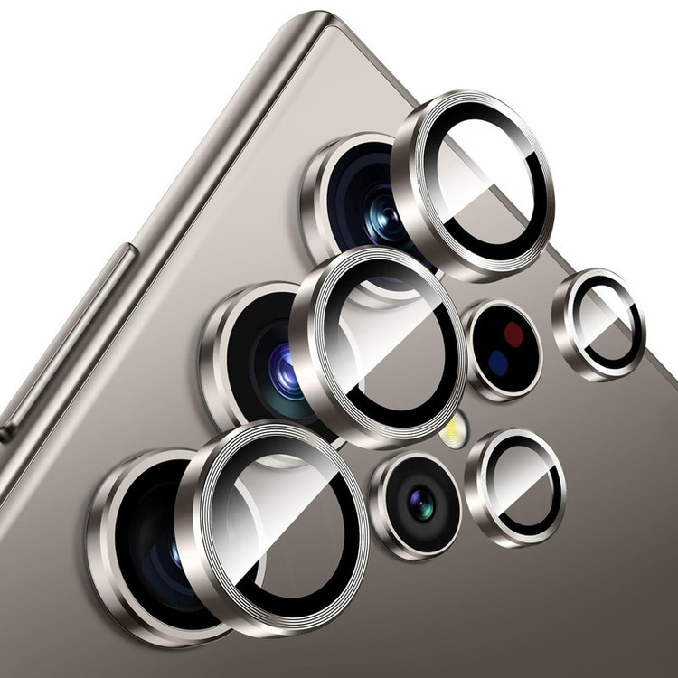 محافظ لنز دوربین گوف مدل رینگی مناسب برای گوشی موبایل سامسونگ Galaxy S23 Ultra