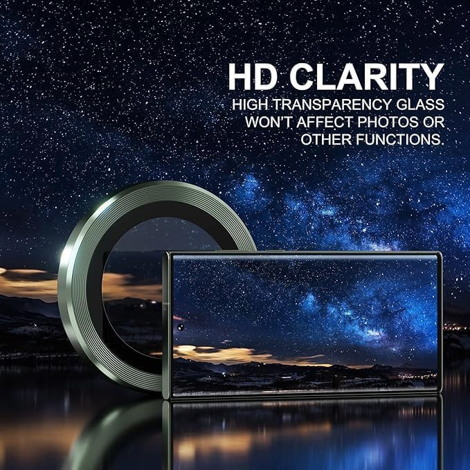محافظ لنز دوربین گوف مدل رینگی مناسب برای گوشی موبایل سامسونگ Galaxy S23 Ultra