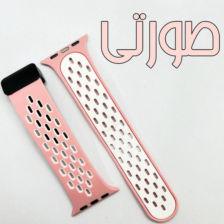 بند گوف مدل Breathable Silicon Magnetic مناسب برای اپل واچ سری 1/2/3/4/5/6/7/8/9/SE/ سایز 38/40/41mm