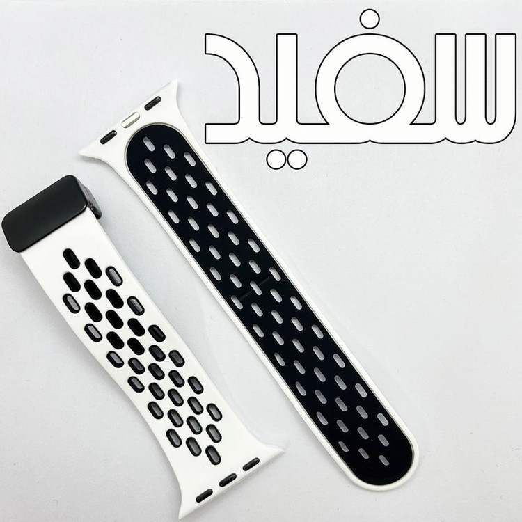 بند گوف مدل Breathable Silicon Magnetic مناسب برای اپل واچ سری 1/2/3/4/5/6/7/8/9/SE/ سایز 38/40/41mm