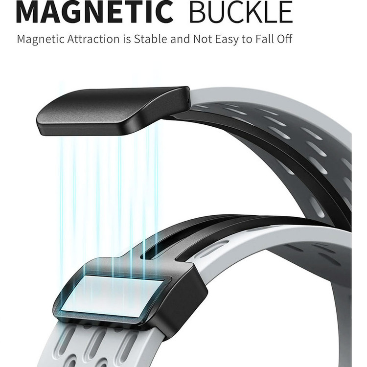بند گوف مدل Breathable Silicon Magnetic مناسب برای اپل واچ سری 1/2/3/4/5/6/7/8/9/SE/ سایز 38/40/41mm