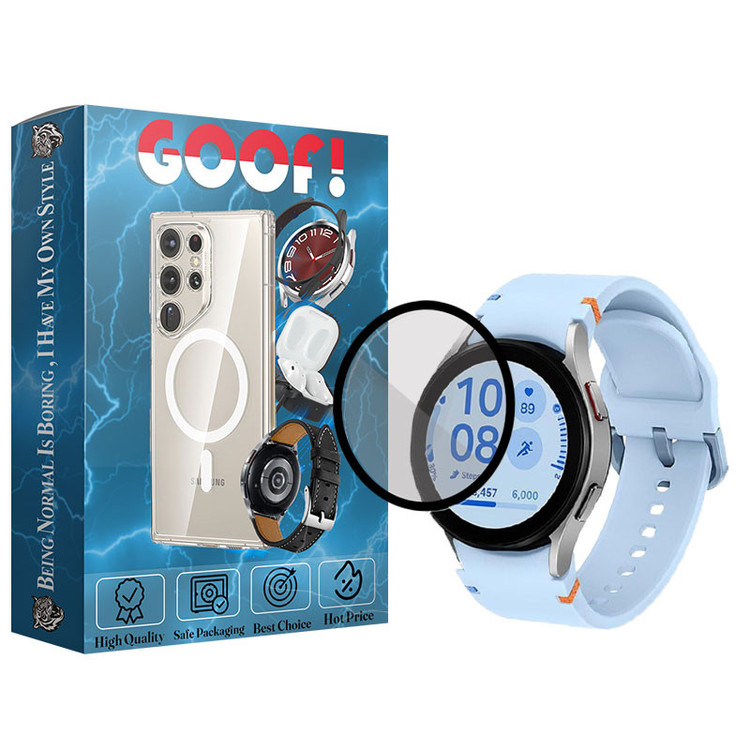محافظ صفحه نمایش گوف مدل PMMA-G مناسب برای ساعت هوشمند سامسونگ Galaxy Watch FE 40MM