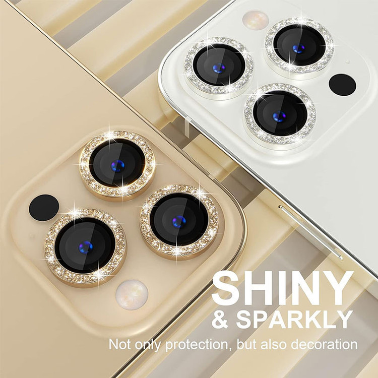 محافظ لنز دوربین فلزی مسیر مدل Glitteri مناسب برای گوشی موبایل اپل iPhone 12 Pro Max