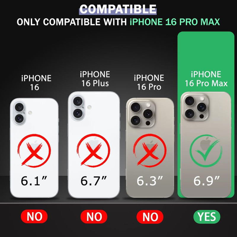 کاور گوف مدل Clear Chix مناسب برای گوشی موبایل اپل iPhone 16 Pro Max