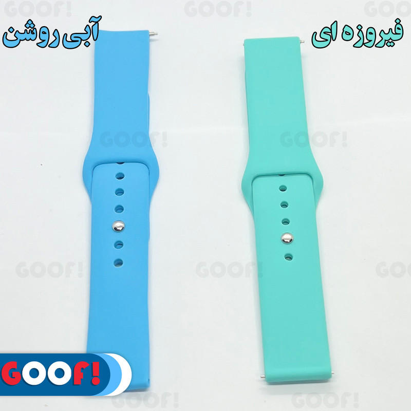 بند گوف مدل Silicon Belt Strap مناسب برای ساعت هوشمند سامسونگ Galaxy Watch Active 2 44mm