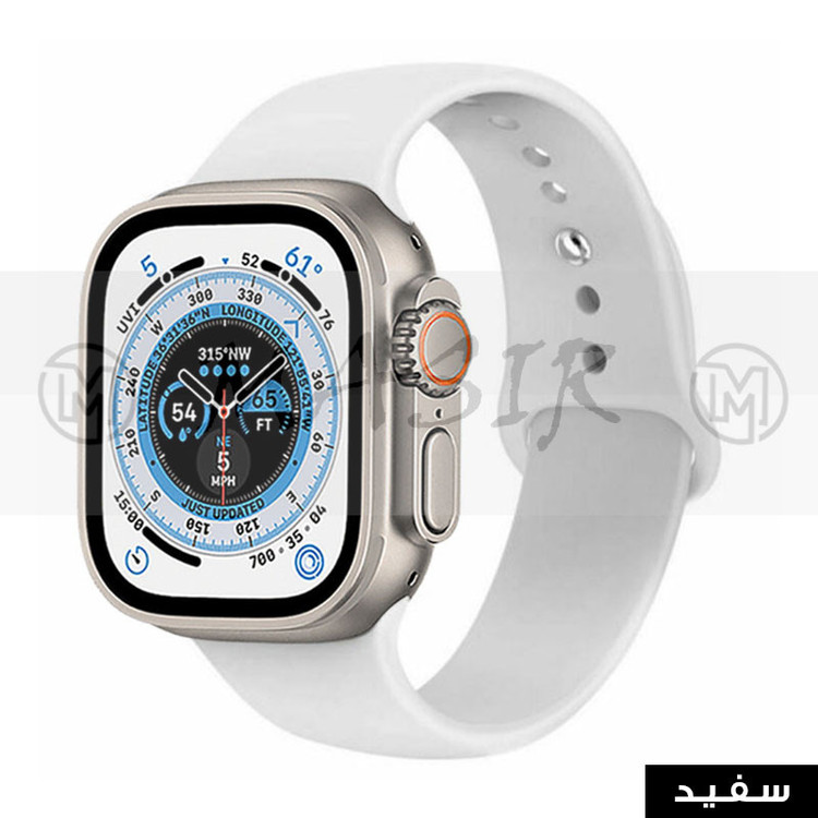 بند مسیر مدل Silicone Strap مناسب برای اپل واچ Ultra 49mm / Ultra 2 49mm