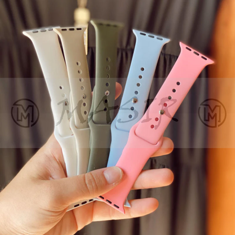 بند مسیر مدل Silicone Strap مناسب برای اپل واچ Ultra 49mm / Ultra 2 49mm