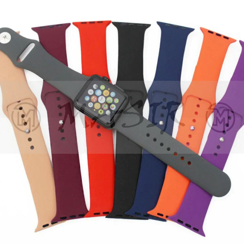 بند مسیر مدل Silicone Strap مناسب برای اپل واچ Ultra 49mm / Ultra 2 49mm