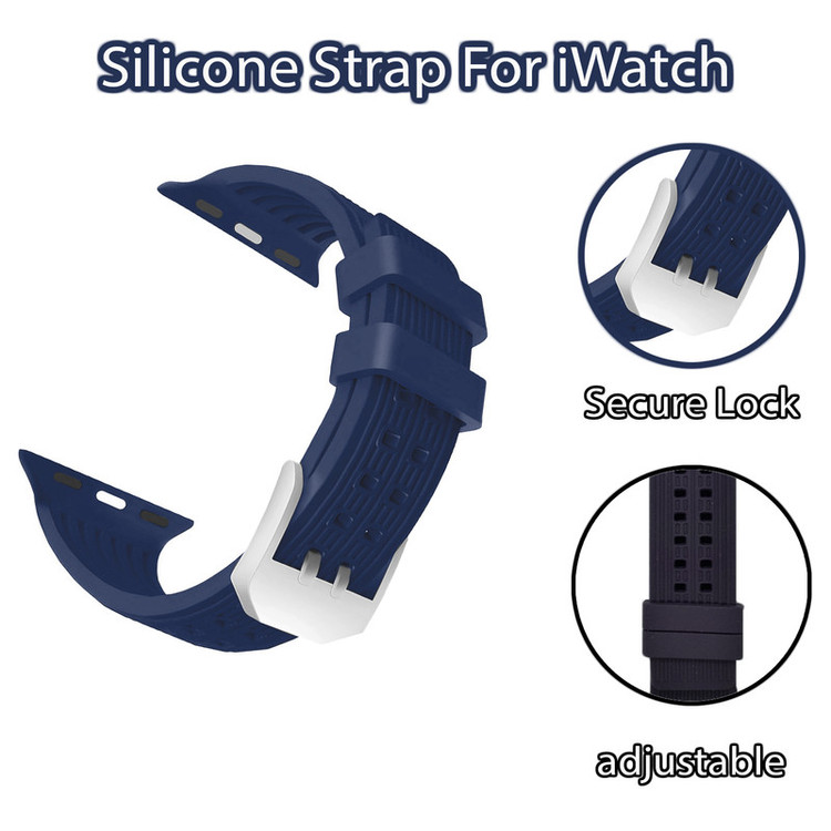 بند گوف مدل Silicone Silix-N مناسب برای ساعت هوشمند اپل واچ سری 10 سایز 46 میلی متری