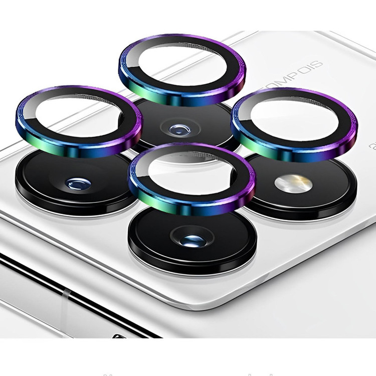 محافظ لنز دوربین کینگدام مدل رینگی مناسب برای گوشی موبایل اپل شیائومی Poco X6 Pro 5G