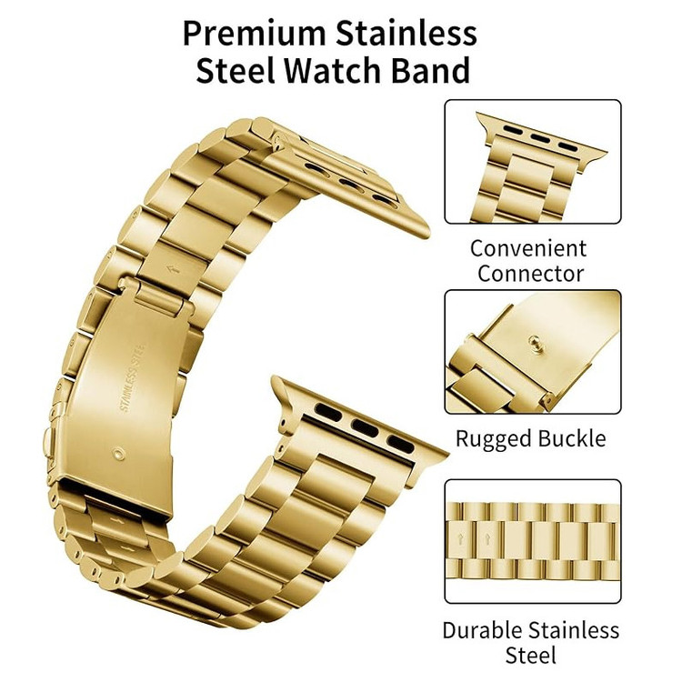 بند گوف مدل PMMA-3BEAD مناسب برای اپل واچ سری 10 سایز 42 میلی متری به همراه محافظ صفحه نمایش