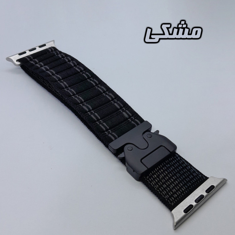 بند گوف مدل Parachute Nylon مناسب برای اپل واچ سری 10 سایز 46 میلی متری