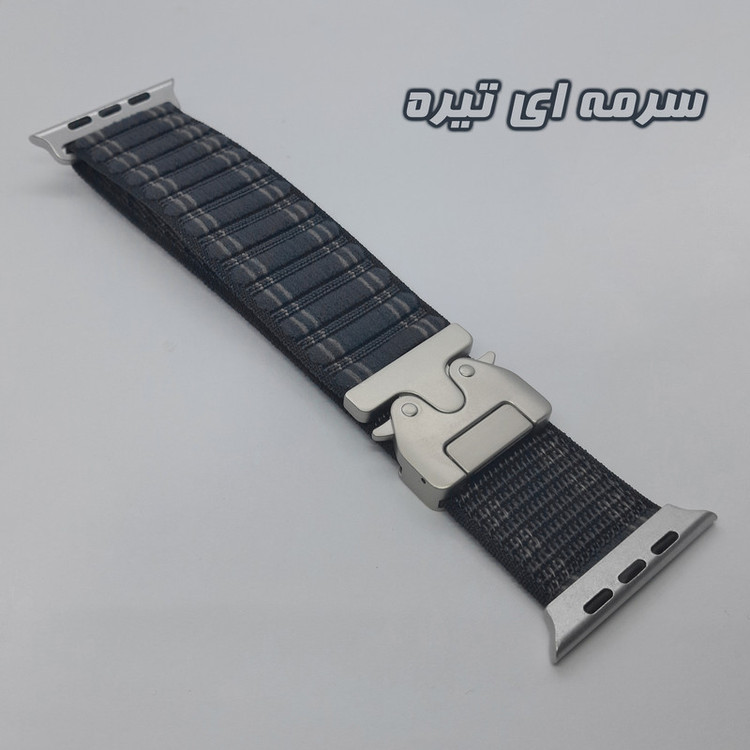 بند گوف مدل Parachute Nylon مناسب برای اپل واچ سری 10 سایز 46 میلی متری