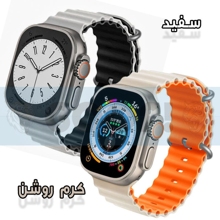 بند گوف مدل Ocean Silic Strap مناسب برای اپل واچ Ultra 49mm / Ultra 2 49mm