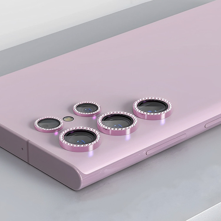 محافظ لنز دوربین گوف مدل Diamond مناسب برای گوشی موبایل سامسونگ Galaxy S23 Ultra