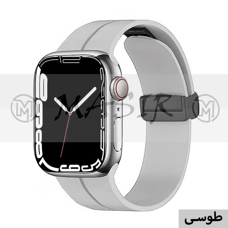 بند مسیر مدل Bracelet Correa Magnetic مناسب برای اپل واچ سری 1/2/3/4/5/6/7/8/9/SE/ULTRA سایز 42/44/45/49 میلی متری