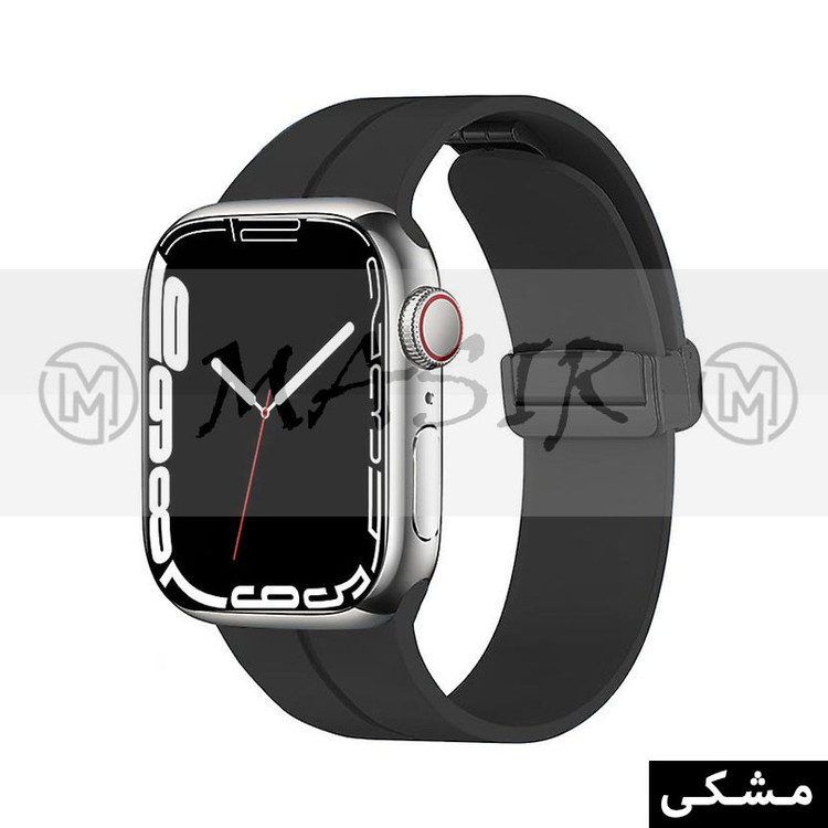 بند مسیر مدل Bracelet Correa Magnetic مناسب برای اپل واچ سری 1/2/3/4/5/6/7/8/9/SE/ULTRA سایز 42/44/45/49 میلی متری