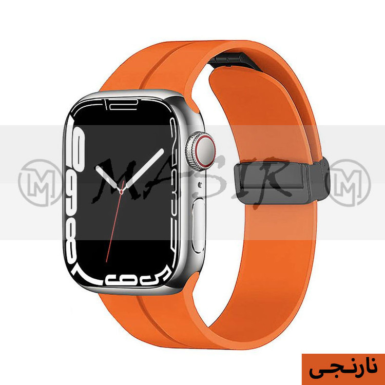بند مسیر مدل Bracelet Correa Magnetic مناسب برای اپل واچ سری 1/2/3/4/5/6/7/8/9/SE/ULTRA سایز 42/44/45/49 میلی متری