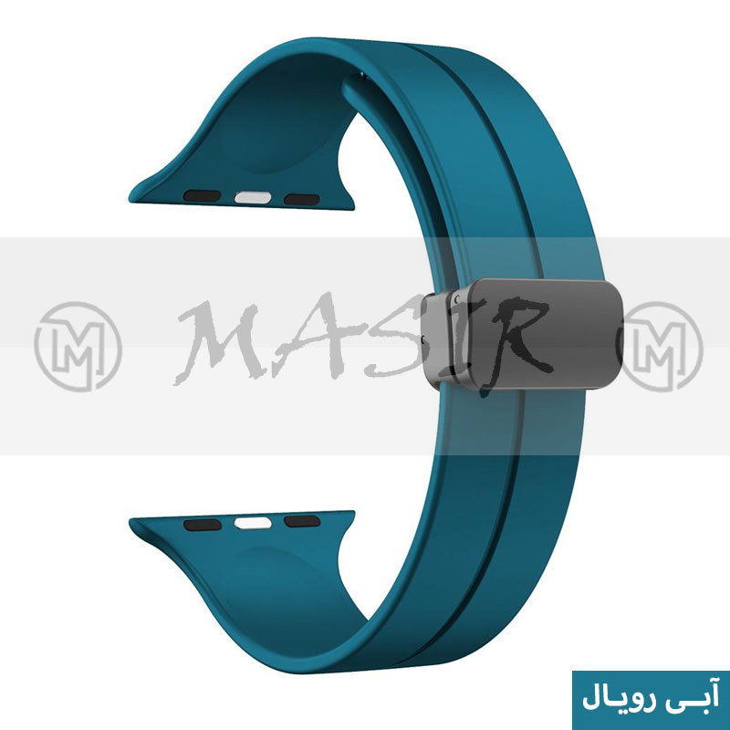 بند مسیر مدل Bracelet Correa Magnetic مناسب برای اپل واچ سری 1/2/3/4/5/6/7/8/9/SE/ULTRA سایز 42/44/45/49 میلی متری