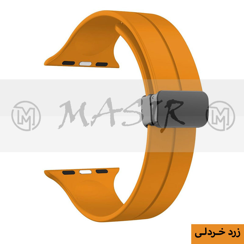 بند مسیر مدل Bracelet Correa Magnetic مناسب برای اپل واچ سری 1/2/3/4/5/6/7/8/9/SE/ULTRA سایز 42/44/45/49 میلی متری