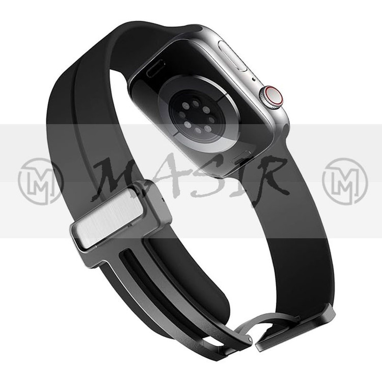 بند مسیر مدل Bracelet Correa Magnetic مناسب برای اپل واچ سری 1/2/3/4/5/6/7/8/9/SE/ULTRA سایز 42/44/45/49 میلی متری