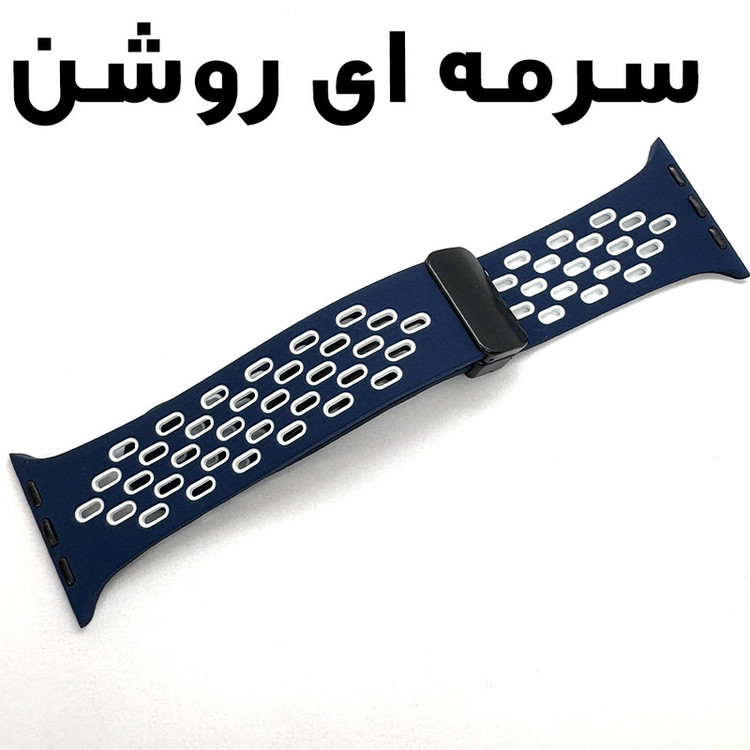 بند اسپایدر مدل Breathable SilicMag مناسب برای اپل واچ سری 10 سایز 42 mm