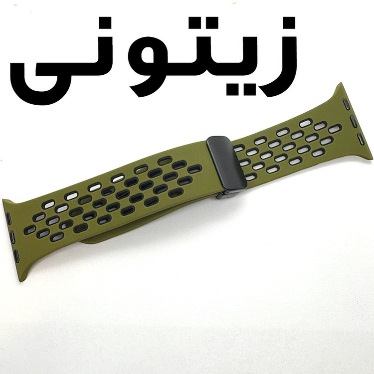 بند اسپایدر مدل Breathable SilicMag مناسب برای اپل واچ سری 10 سایز 42 mm