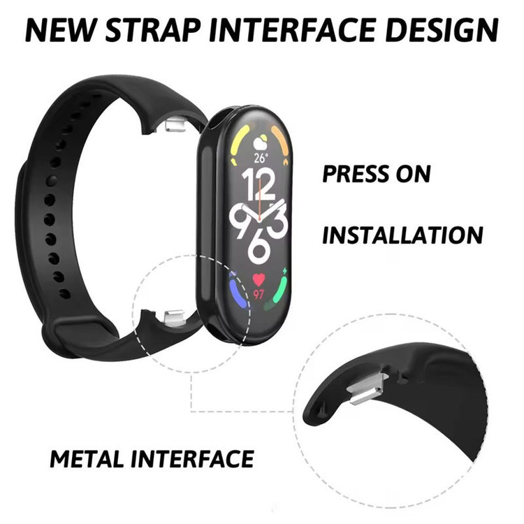 بند مسیر مدل SilicMi مناسب برای ساعت هوشمند شیائومی Mi Band 10