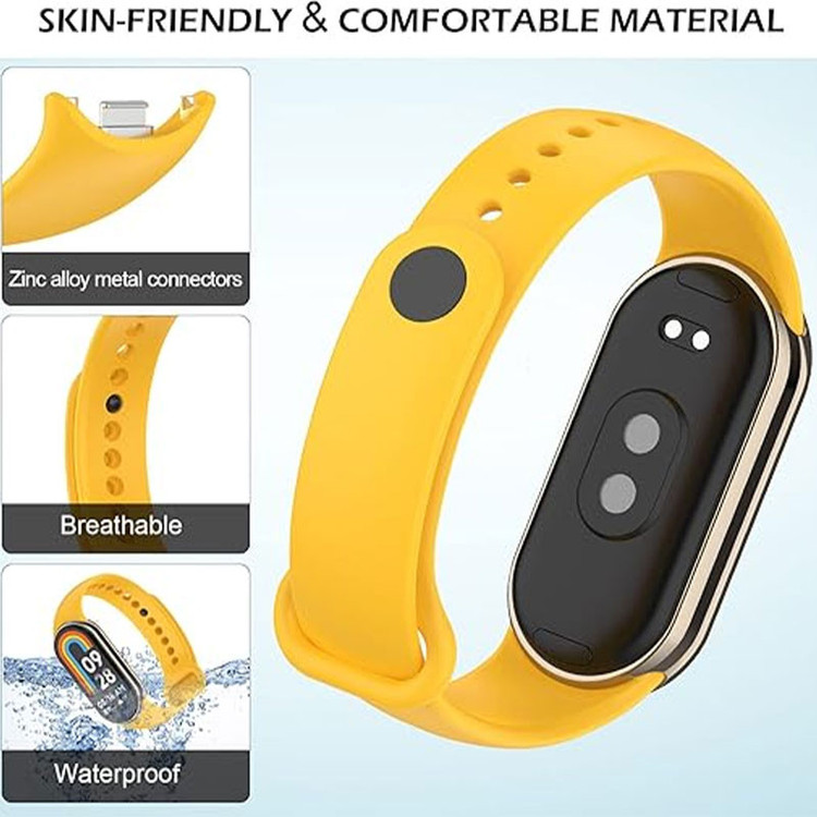 بند مسیر مدل SilicMi مناسب برای ساعت هوشمند شیائومی Mi Band 9