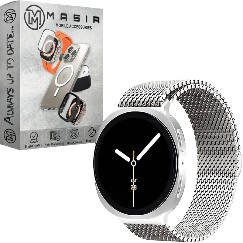 بند مسیر مدل Milanese 1 مناسب برای ساعت هوشمند سامسونگ Galaxy Watch 8 44mm