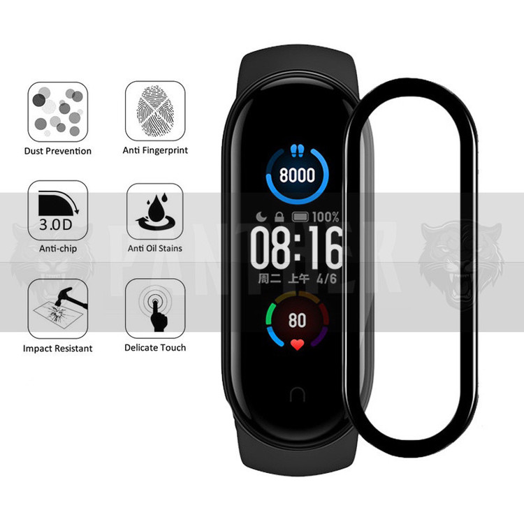 محافظ صفحه نمایش نانو پنتر مدل PMMA-P مناسب برای ساعت هوشمند شیائومی Mi band 5