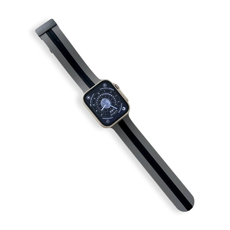 بند اسپایدر مدل Dual Silicone Magnet-B مناسب برای اپل واچ سری 10 سایز 46 میلی متری