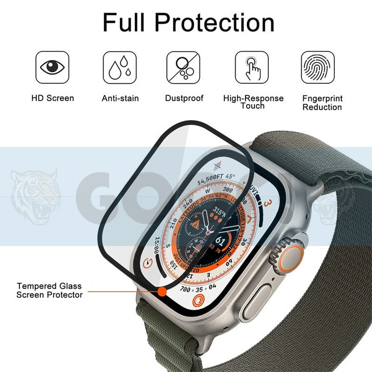 محافظ صفحه نمایش گوف مدل SH-FU مناسب برای اپل واچ Ultra 49mm / Ultra 2 49mm