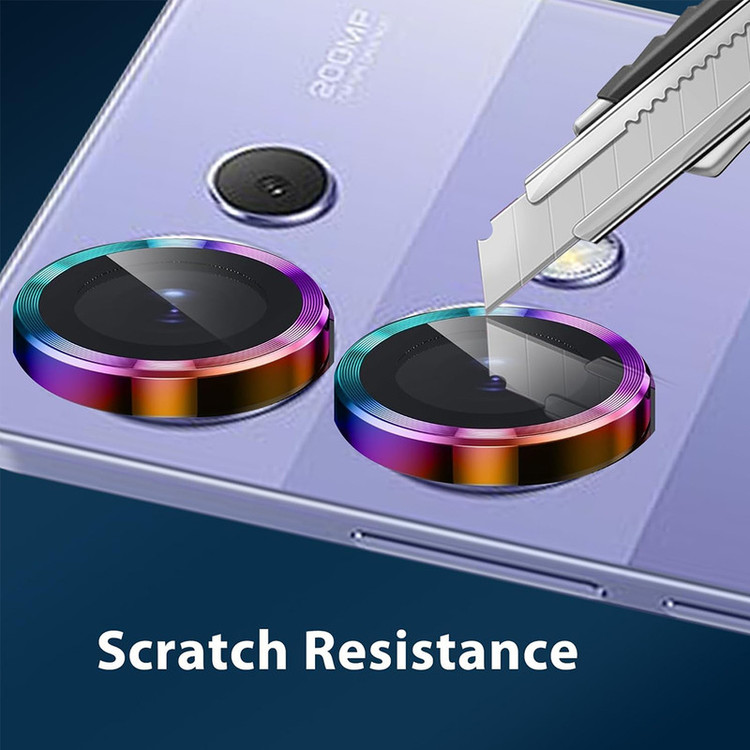 محافظ لنز دوربین اسپایدر مدل Ring Metal مناسب برای گوشی موبایل شیائومی Redmi Note 14 Pro 4G
