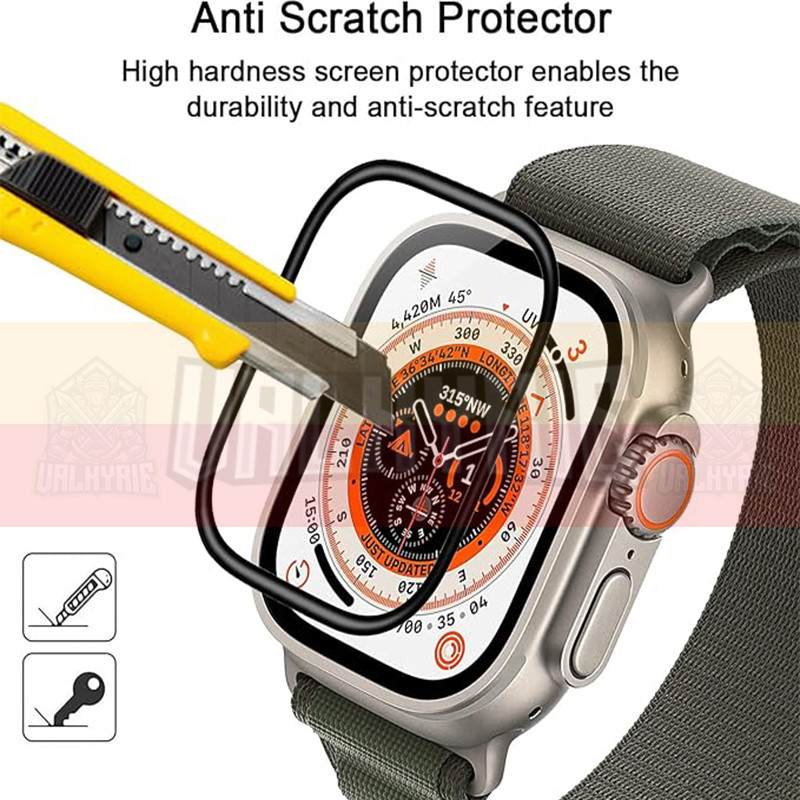 محافظ صفحه نمایش نانو والکری مدل PMMA-V مناسب برای اپل واچ سری SE 2022 سایز 40 میلی متری