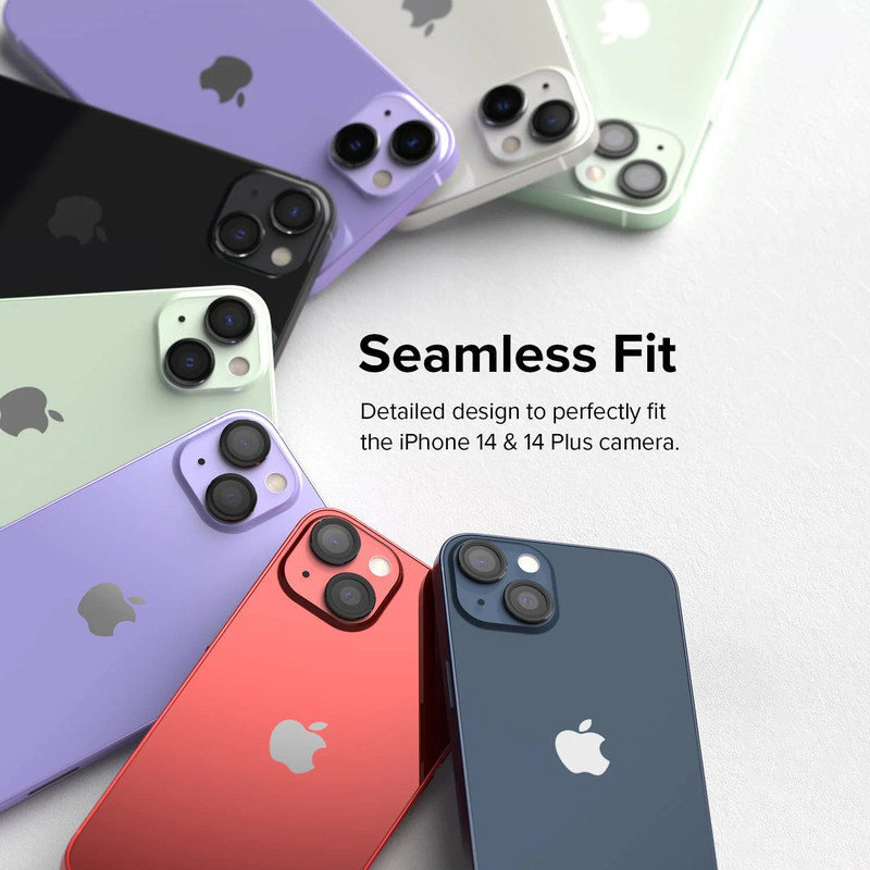 محافظ لنز دوربین گوف مدل Ring Metal مناسب برای گوشی موبایل اپل iPhone 14 / 14 Plus