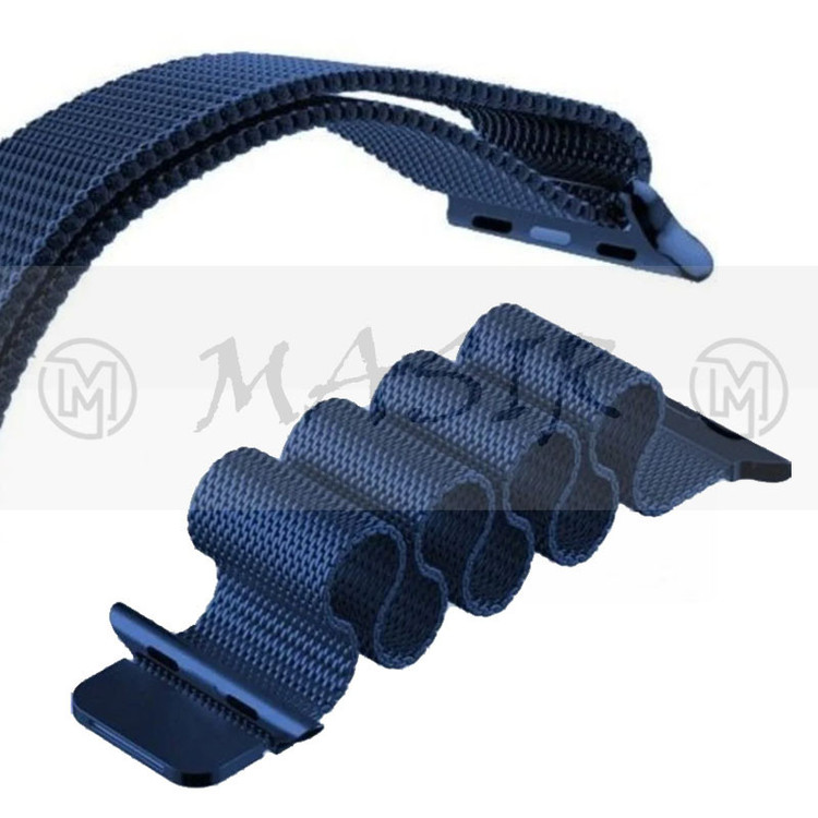 بند مسیر مدل Milanese Strap مناسب برای اپل واچ سری 1/2/3/4/5/6/7/8/9/SE/ULTRA سایز 42/44/45/49 میلی متری
