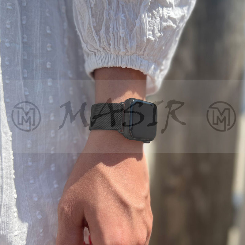 بند مسیر مدل Milanese Strap مناسب برای اپل واچ سری 1/2/3/4/5/6/7/8/9/SE/ULTRA سایز 42/44/45/49 میلی متری