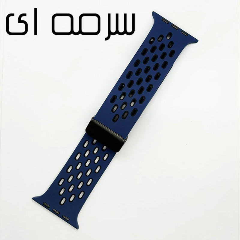 بند گوف مدل Breathable Siliconi Magnetic مناسب برای اپل واچ سری 11 سایز 46mm