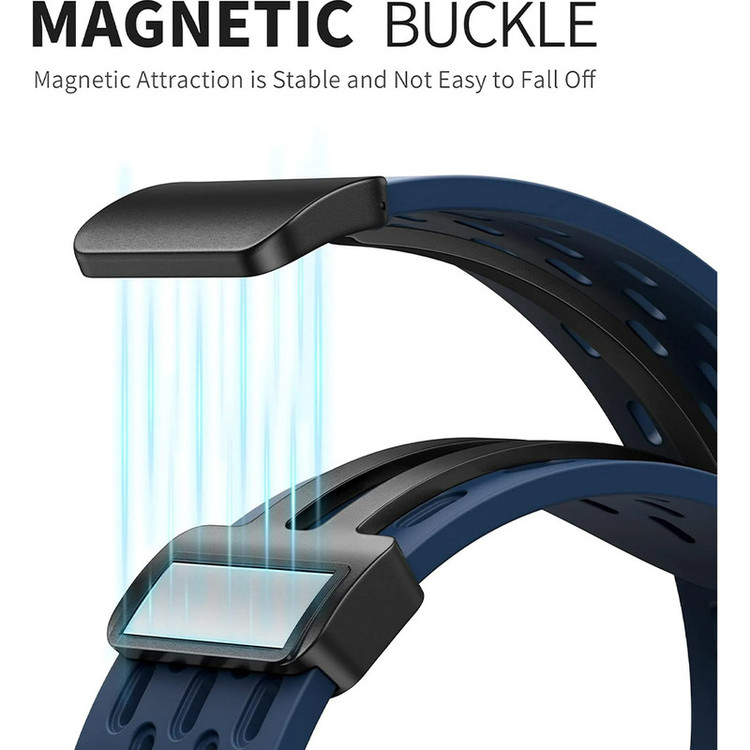 بند گوف مدل Breathable Silicon Magnetic مناسب برای اپل واچ Ultra 49mm / Ultra 2 49mm