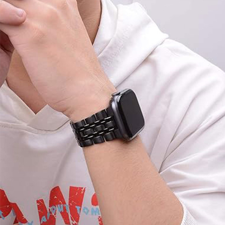 بند گوف مدل Stainless 7Bead مناسب برای اپل واچ سری 9 سایز 41 میلی متری