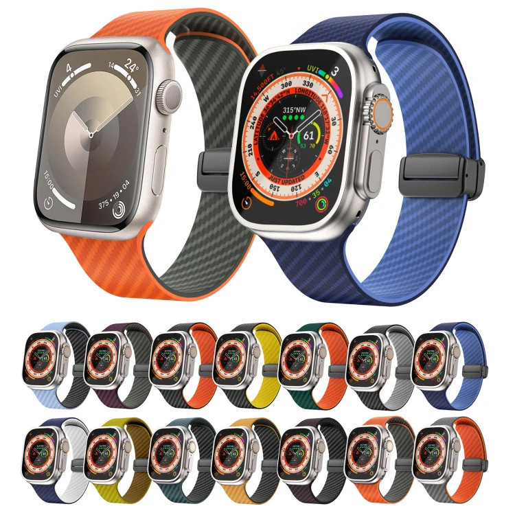 بند گوف مدل DC Carbon-Y مناسب برای ساعت هوشمند اپل واچ سری 10 سایز 46 میلی متری