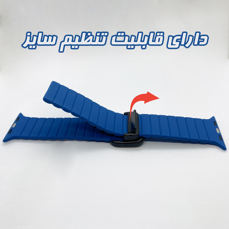 بند گوف مدل Squar-B مناسب برای اپل واچ سری 10 سایز 42 میلی متری