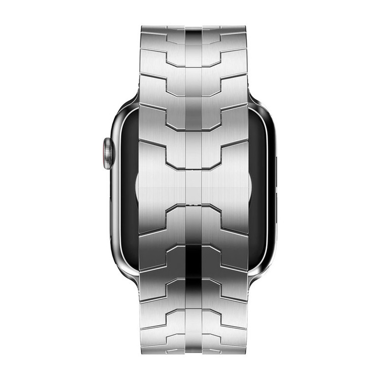 بند گوف مدل Link Metal مناسب برای اپل واچ سری 10 سایز 46 میلی متری