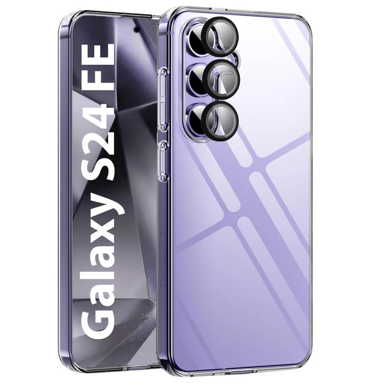 کاور گوف مدل Special Protect مناسب برای گوشی موبایل سامسونگ Galaxy S24 FE به همراه محافظ لنز دوربین