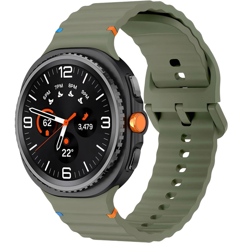 بند اسپایدر مدل ORNEW Silic مناسب برای ساعت هوشمند سامسونگ Galaxy Watch 8 44mm