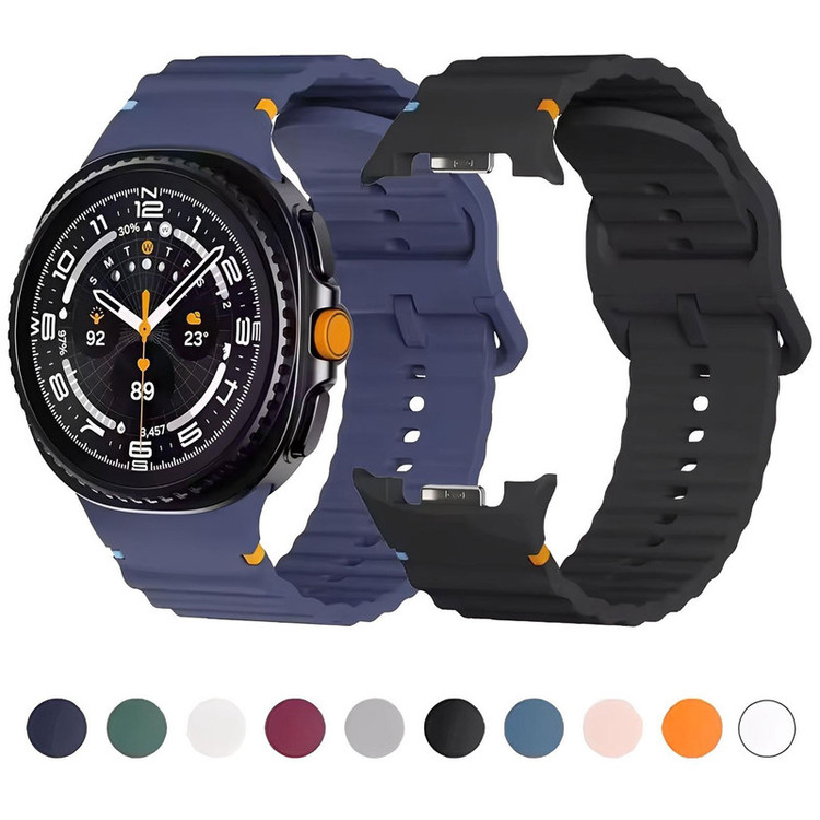 بند اسپایدر مدل ORNEW Silic مناسب برای ساعت هوشمند سامسونگ Galaxy Watch 8 44mm